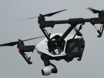 Упавший дрон-шпион нашли на территории завода Чкалова в Новосибирске