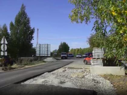 Дублер участка Бердского шоссе восстанавливают в Новосибирске