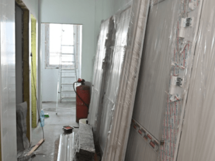 Первый модульный ФАП с жильем строится в Карасукском районе Новосибирской области