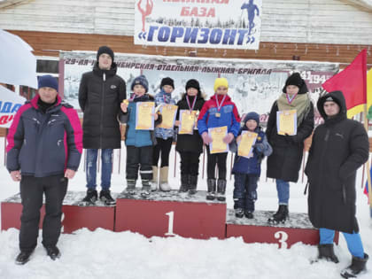 Новогодняя лыжная гонка