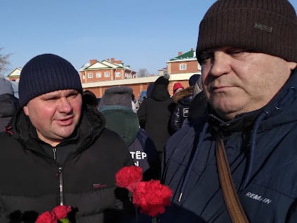 Почтили память погибших. Фото