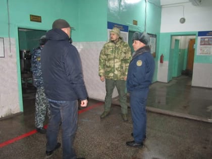 Заместитель министра промышленности, торговли и развития предпринимательства Новосибирской области посетил ИК-14