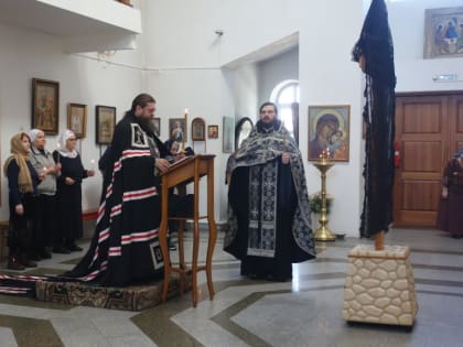 Пассия  в Кафедральном соборе г. Карасука