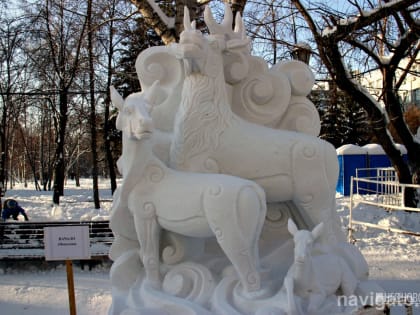 В Новосибирске началась подготовка к Фестивалю снежных скульптур