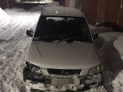 Неочищенная дорога в Бердске помогла задержать угонщика