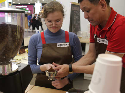 Инклюзивные бариста показали мастер-класс
