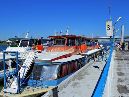 С молотка продадут пристань Речного вокзала в Новосибирске