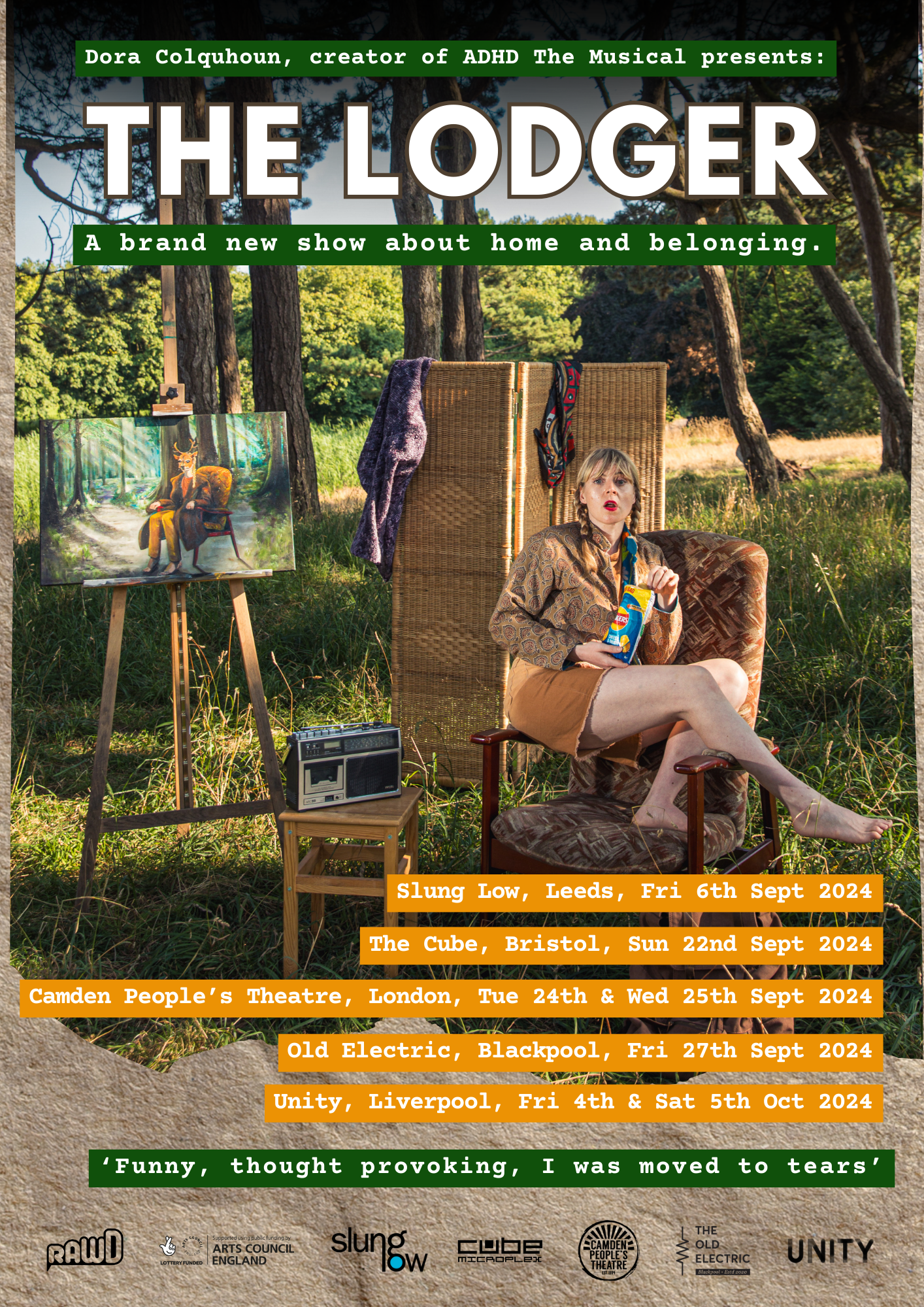 The Lodger Tour Poster
