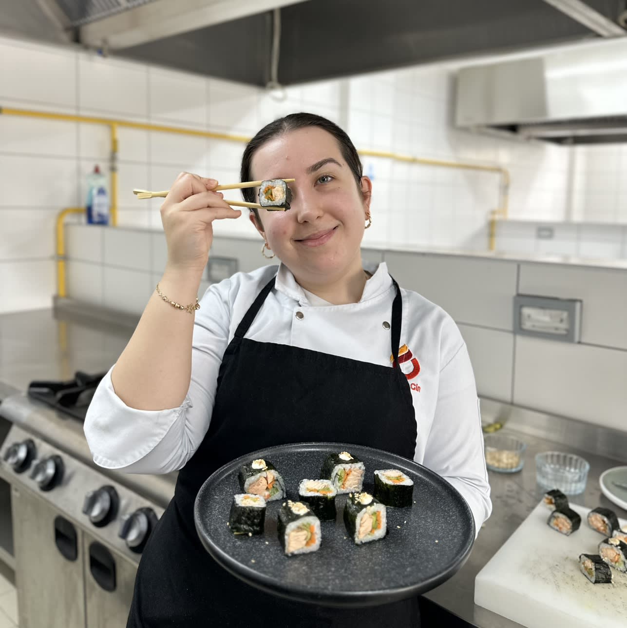 Dönemin son dersi Sushi 🪭🎎🥢