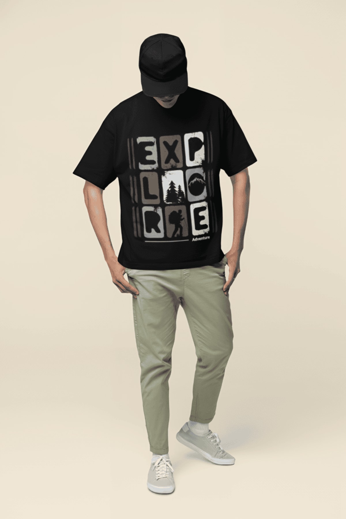 Explore oversized t-shirt