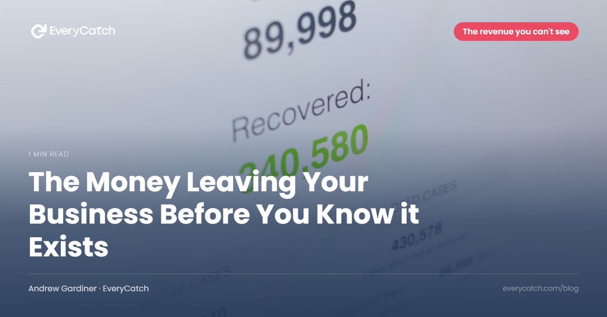 The Money Leaving Your Business Before You Know it Exists