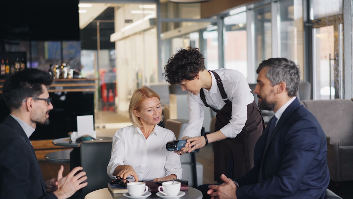 Service business owner looking at missed customer enquiries