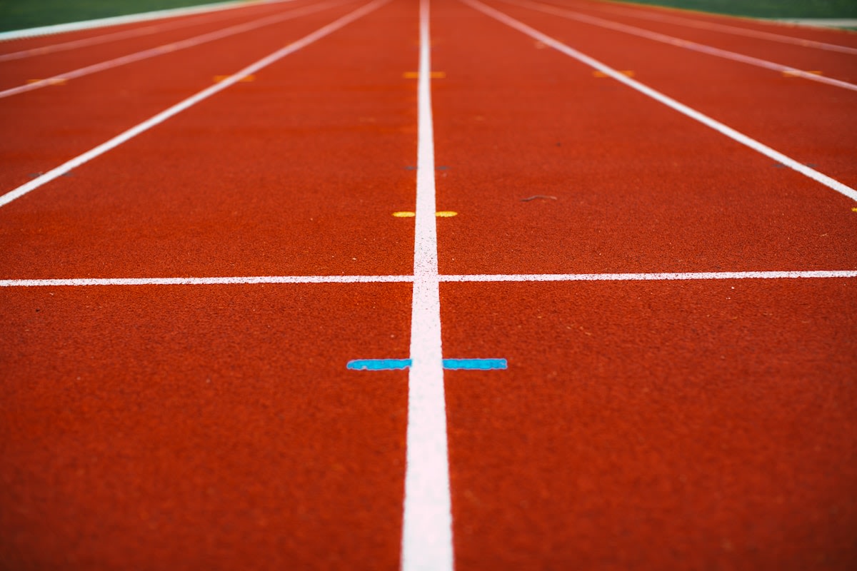 Two businesses in competition, one moving faster than the other