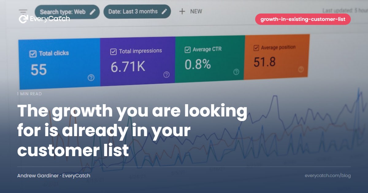 The growth you are looking for is already in your customer list