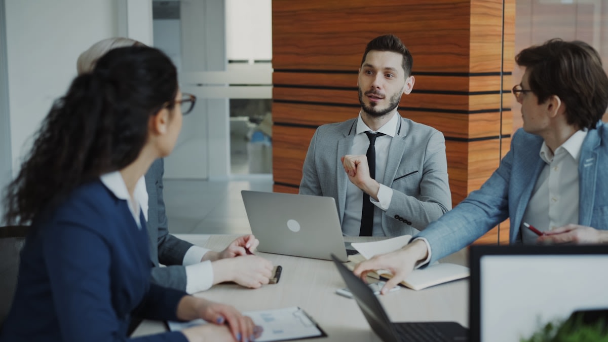 Service business owner reviewing follow-up cadence schedule and response timing
