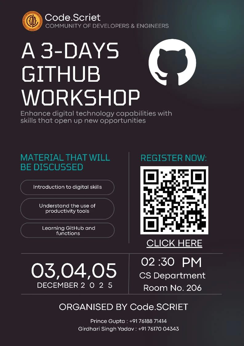 Mastering Git & GitHub: 3 Days to Level Up Your Dev Skills — codescriet achievement