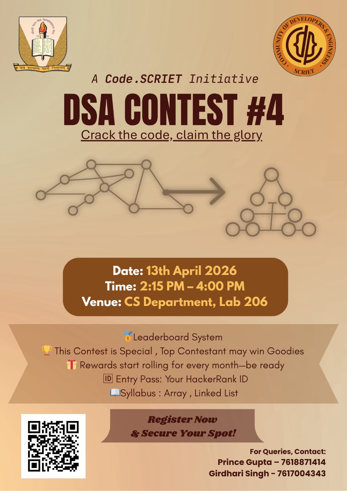 DSA Contest — codescriet event