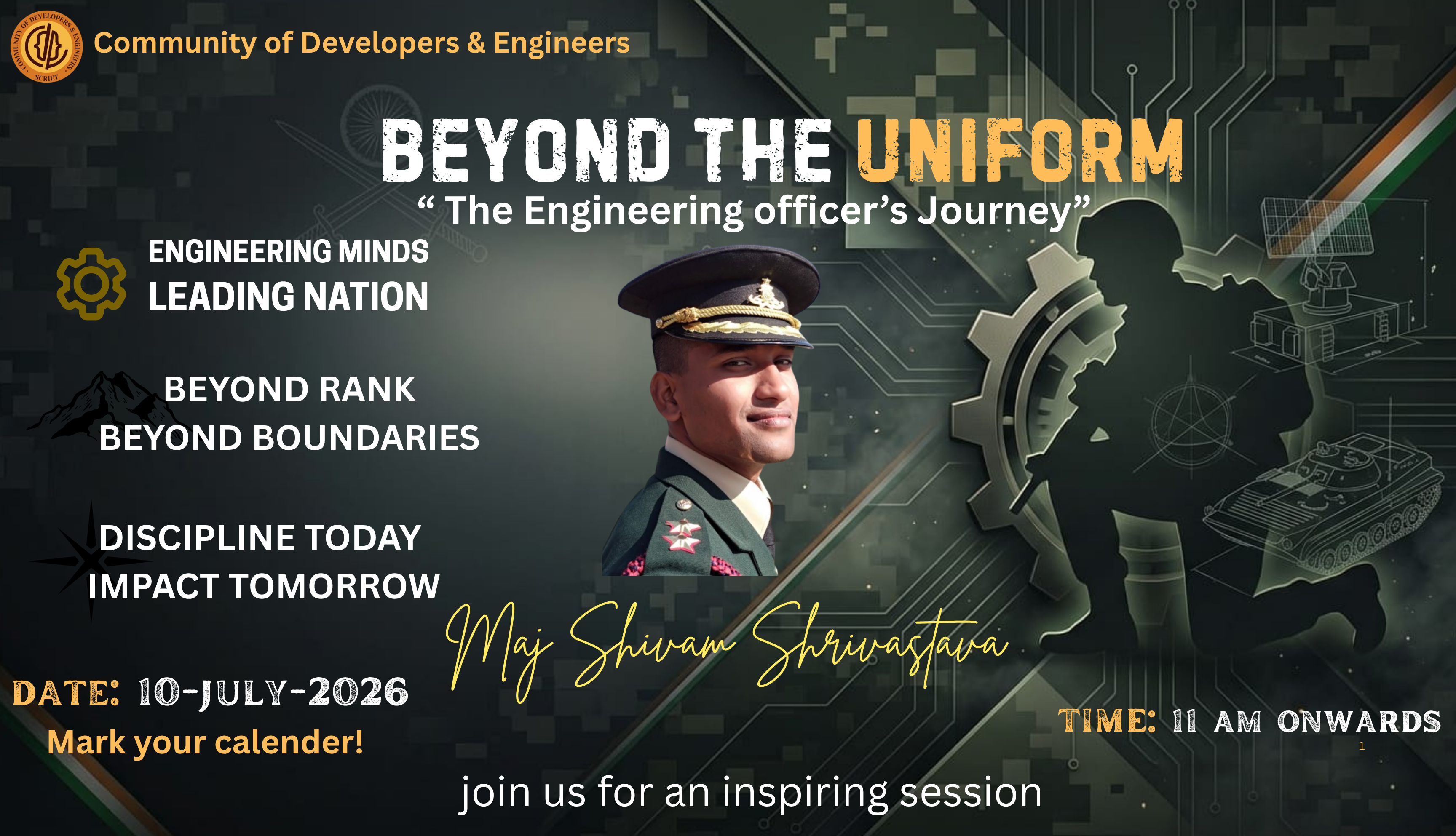 Beyond The Uniform — codescriet event