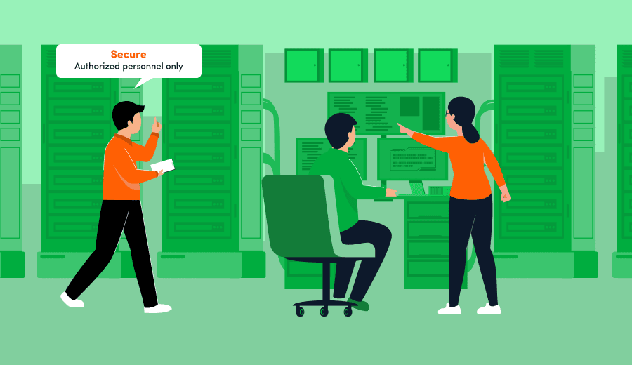 Smart Visitor Management System for Datacenters