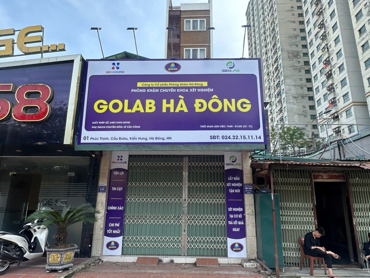 Trung tâm xét nghiệm GOLAB Hà Đông