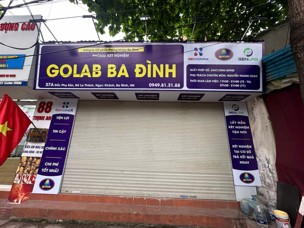 Phòng xét nghiệm GOLAB Ba Đình