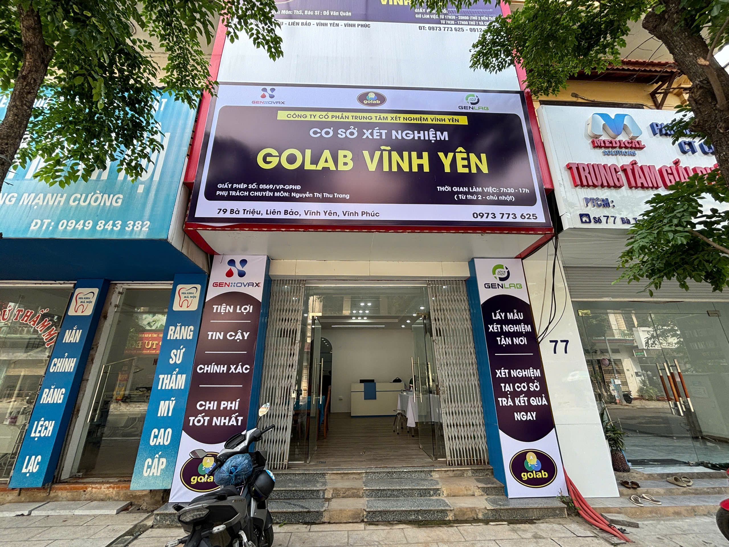 Phòng xét nghiệm GOLAB Vĩnh Yên