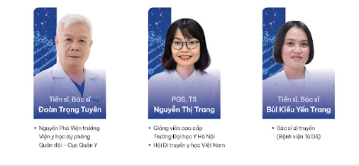 Đội ngũ chuyên gia GennovaX 2