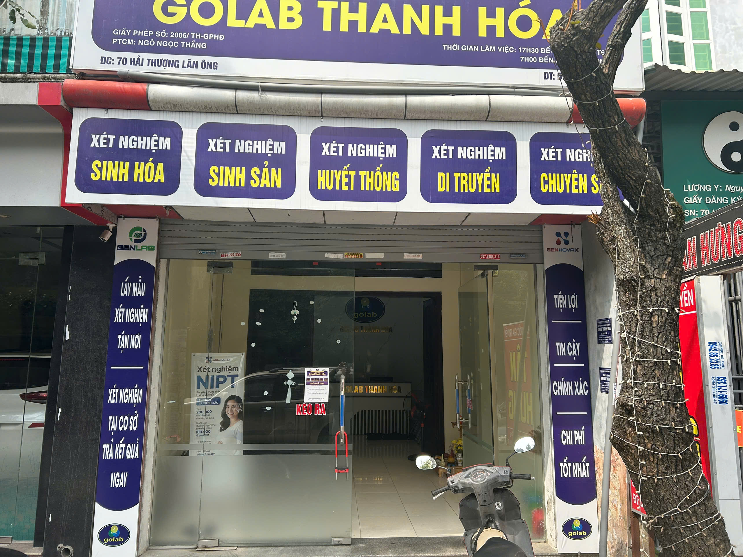 Phòng xét nghiệm GOLAB Thanh Hóa
