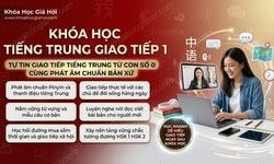 Khóa Học Tiếng Trung Giao Tiếp - 1