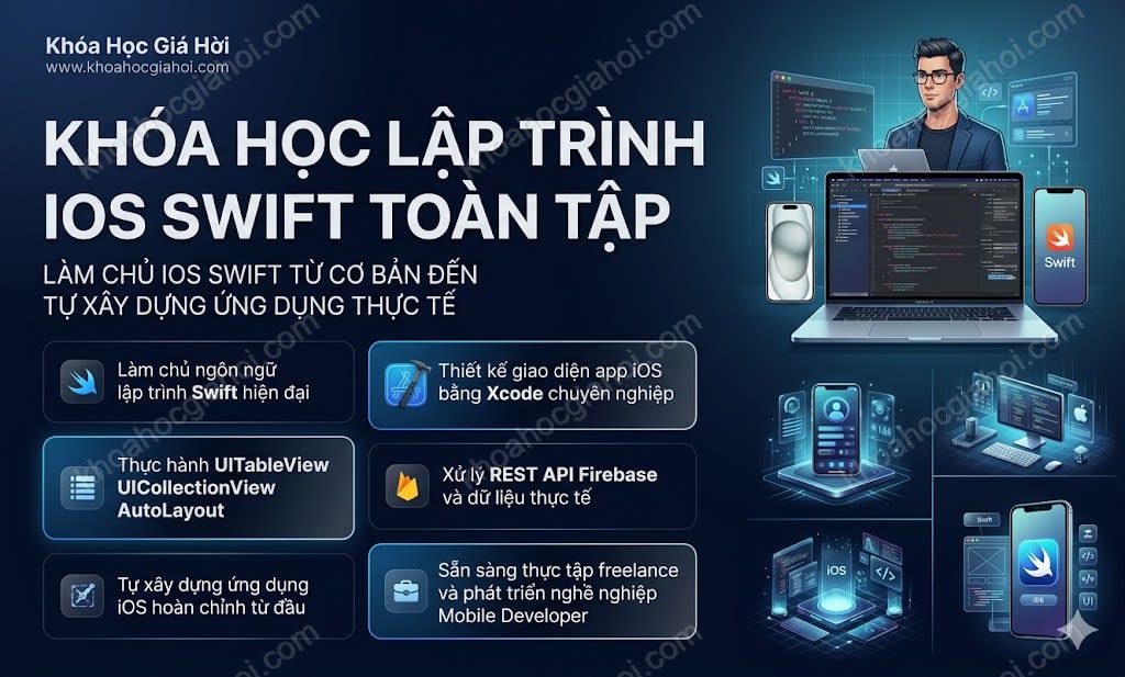 Khóa Học Lập Trình IOS Swift Toàn Tập