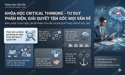 Khóa Học Critical Thinking - Tư Duy Phản Biện, Giải Quyết Tận Gốc Mọi Vấn Đề