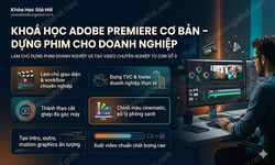 Khoá Học Adobe Premiere Cơ Bản – Dựng Phim Cho Doanh Nghiệp