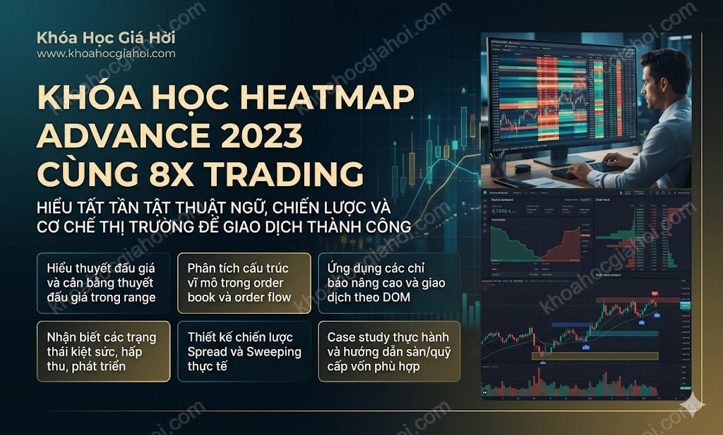 Khóa Học Heatmap Advance 2023 Cùng 8x Trading
