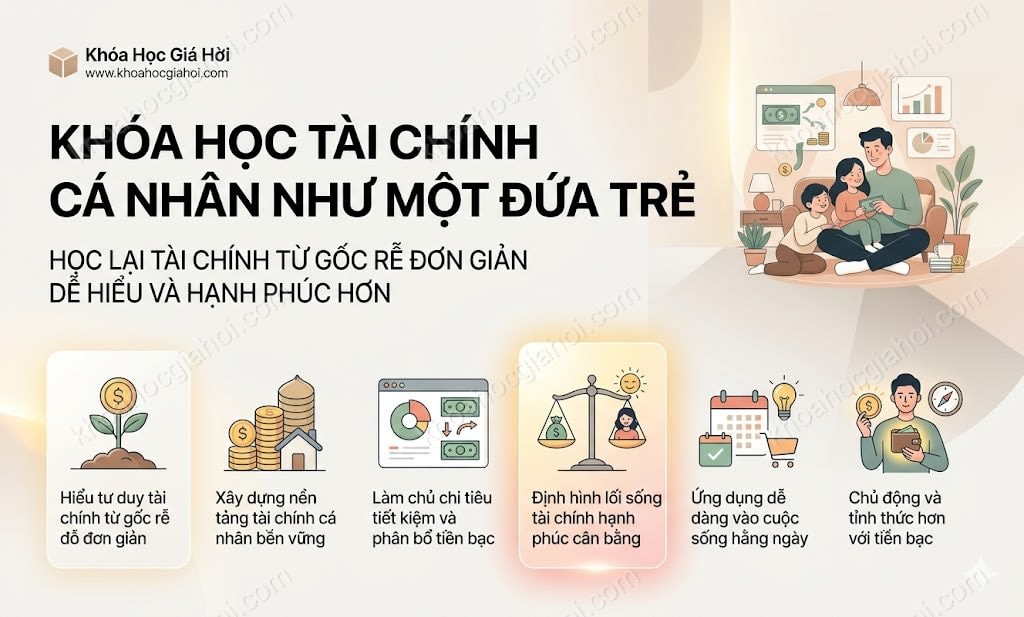 Khóa Học Tài Chính Cá Nhân Như Một Đứa Trẻ