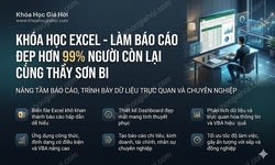 Khóa Học Excel - Làm Báo Cáo Đẹp Hơn 99% Người Còn Lại Cùng Thầy Sơn Bi