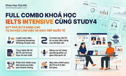 Full Combo Khoá Học IELTS Intensive Cùng Study4