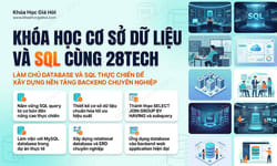 Khóa Học Cơ Sở Dữ Liệu Và Sql Cùng 28Tech