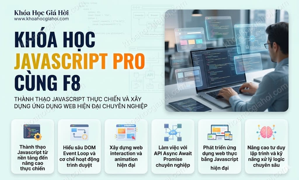 Khóa Học Javascript Pro Cùng F8