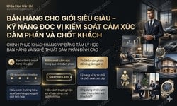 Bán Hàng Cho Giới Siêu Giàu – Kỹ Năng Đọc Vị, Kiểm Soát Cảm Xúc, Đàm Phán Và Chốt Khách