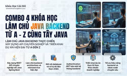 Combo 4 Khóa Học Làm Chủ Java Backend Từ A - Z Cùng Tây Java
