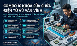 Combo 16 Khóa Sửa Chữa Điện Tử Vũ Văn Vĩnh