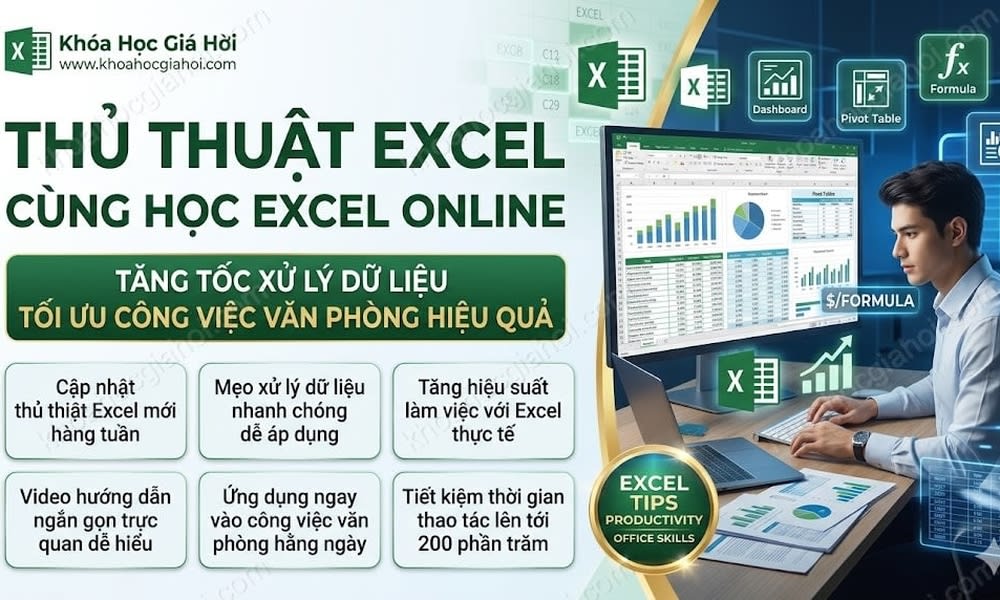 Thủ Thuật Excel Cùng Học Excel Online