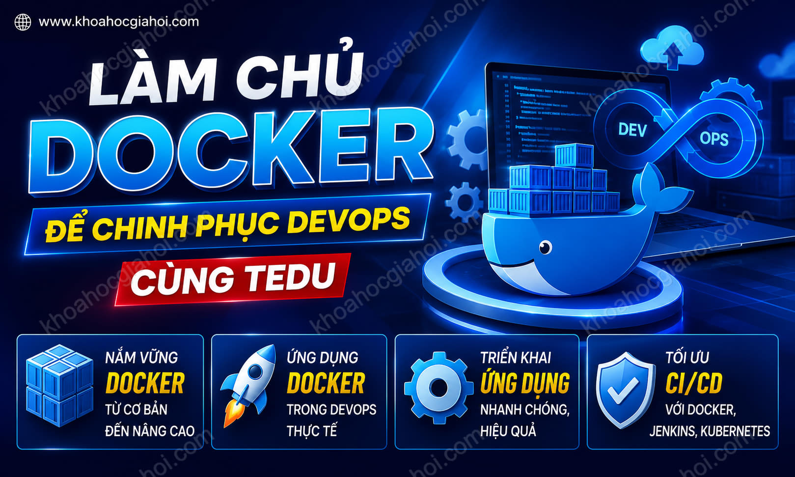 Làm Chủ Docker Để Chinh Phục Devops Cùng Tedu
