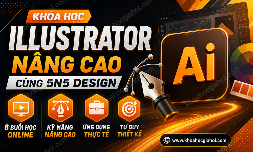 Khóa Học Illustrator Nâng Cao Cùng 5n5 Design