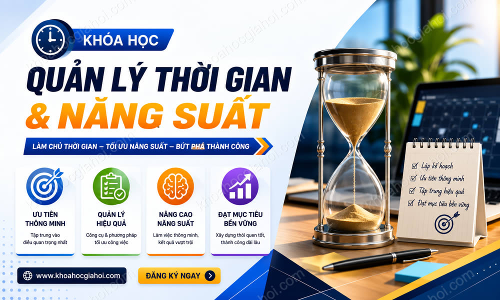 Khoá Học Quản Lý Thời Gian Và Năng Suất
