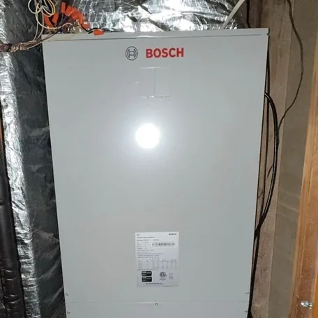 Gas furnace installed by Central Air Systems on Long Island