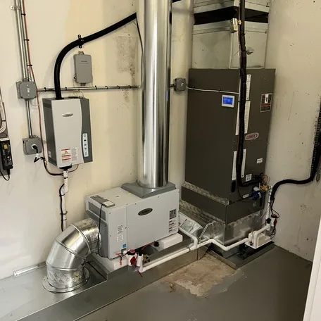 Indoor air quality equipment installed by Central Air Systems on Long Island
