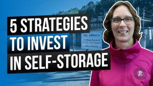 Image reads: 5 strategies to invest in self-storage units