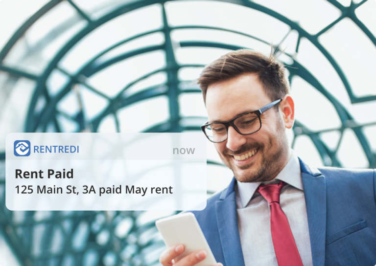 landlord gets paid with rentredi