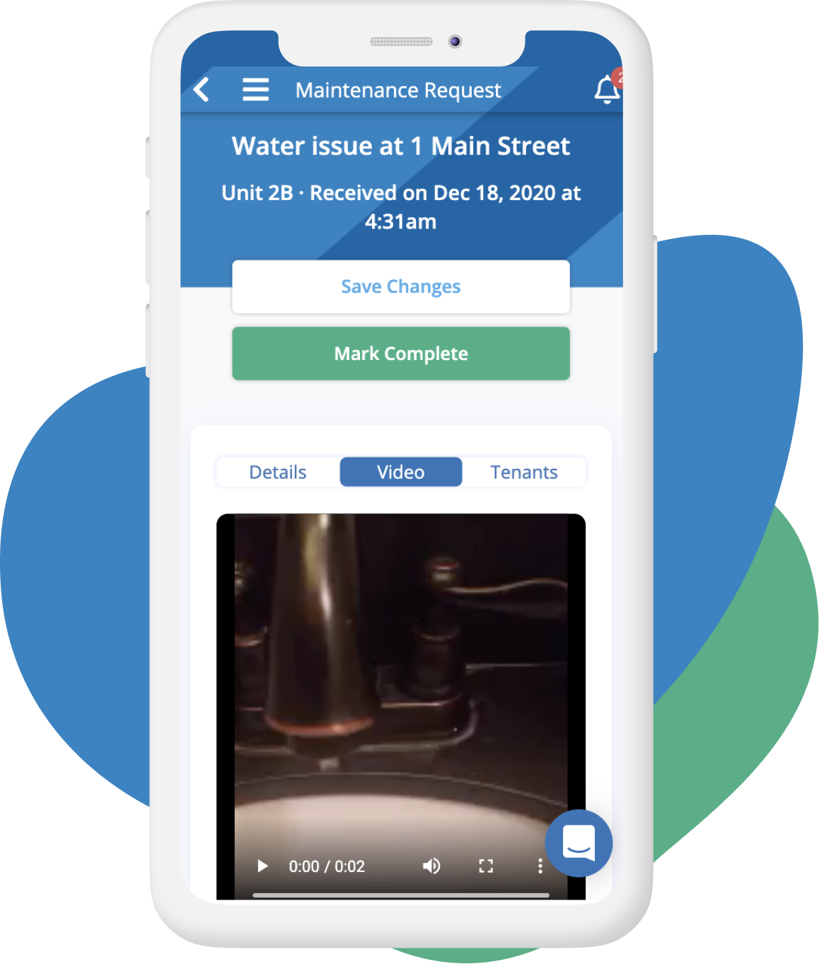 manage maintenance through rentredi and latchel